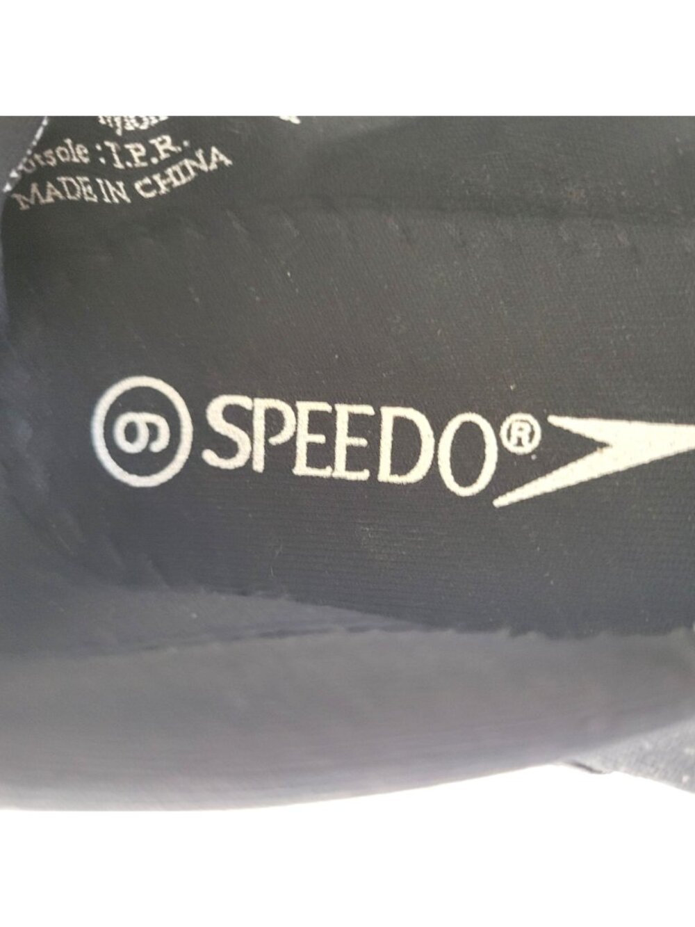 Speedo Mens Black Nylon Mesh Water Shoes Size 10 - Picture 5 of 8